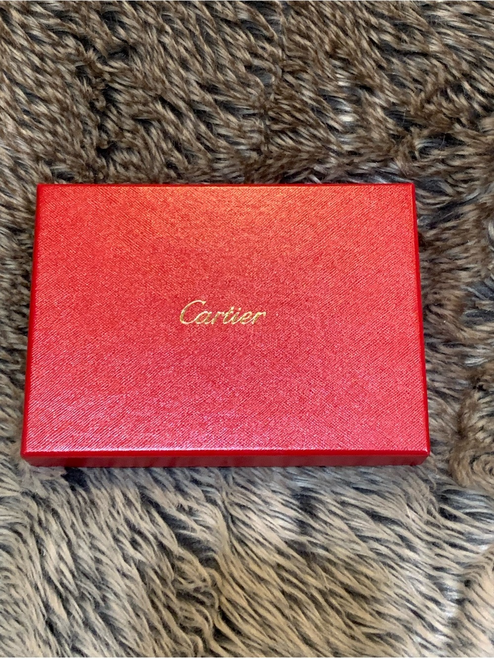 CARTIER RED Box of 9 out of 10 Hand Pressed Linen NOTE CARDS & ENVELOPES